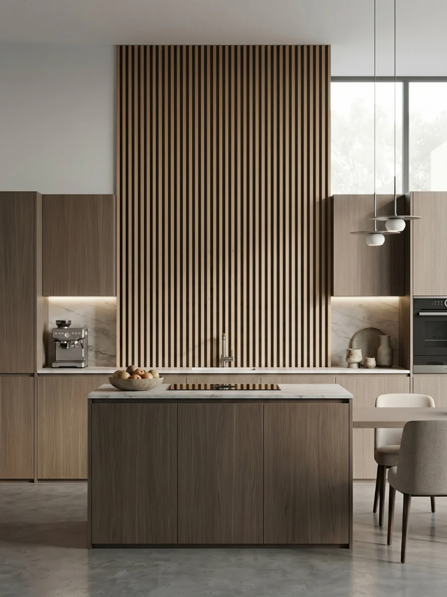 ✨ WPC Fluted Wall Panels — Light Oak — Modern Look ✨ - Photo 3