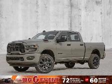 2026 Ram 2500 Big Horn Night Edition Crew 4x4 Diesel Nav
