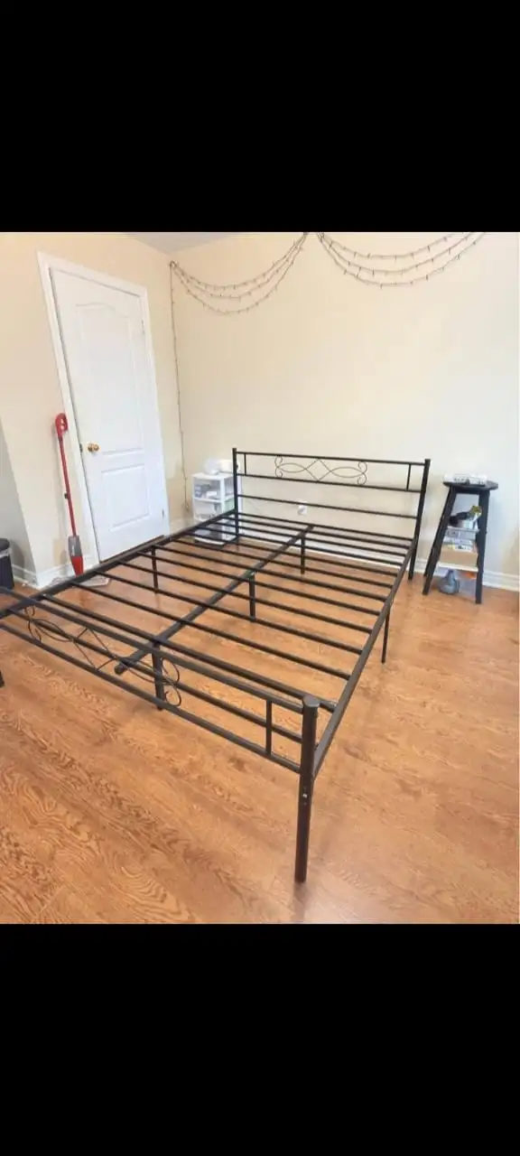 brand new queen size metal bed frame available