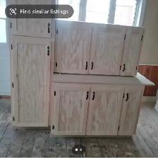 Handmade wooden cabinets