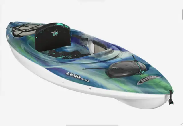 Pelican Argo 100x EXO Kayak with Paddle- purple or blue instock - Photo 4