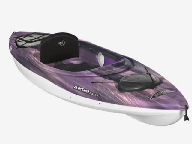 Pelican Argo 100x EXO Kayak with Paddle- purple or blue instock - Photo 6