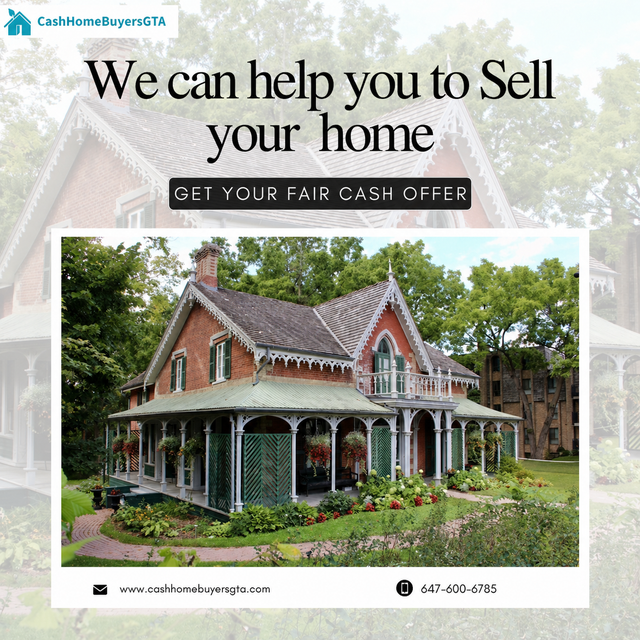 Sell your house fast in Ontario, (647) 600-6785 text for Offer