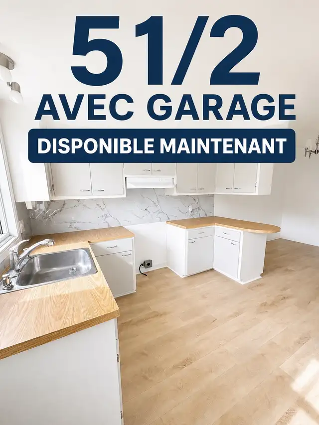 51/2  AHUNSTIC  disponible maintenant