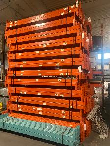 Used pallet racking beams for RediRack 8’, 9’ and 12’ long - Photo 3