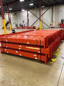 Used pallet racking beams for RediRack 8’, 9’ and 12’ long - Photo 4