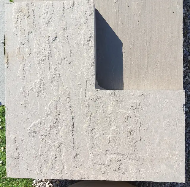 Grey Porch Corner 12x24 – Premium Natural Stone | $57 Each
