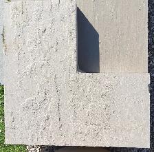 Grey Porch Corner 12x24 – Premium Natural Stone | $57 Each