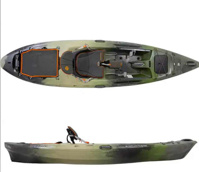 Wilderness tarpon 105 fishing kayaks in camo instock now -barrie