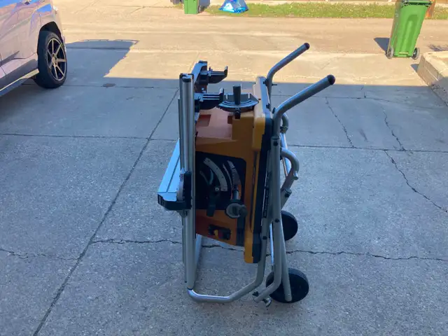 RIDGID 10' SAW AND WHEELED STAND - Photo 3