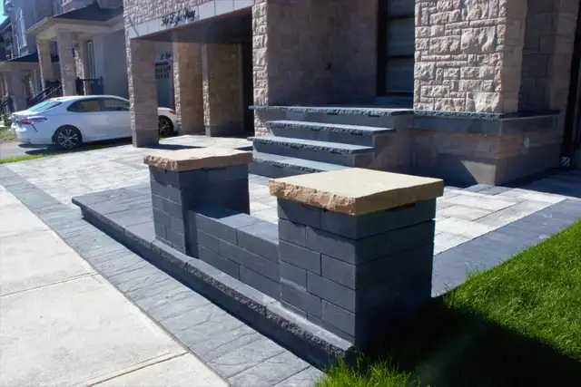 Beige Pier Caps 24x24 – Premium Natural Stone | $104 Each - Photo 2
