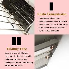Commercial Conveyor Toaster Bread Bagel Food 110V 1500W 053195 - Photo 8