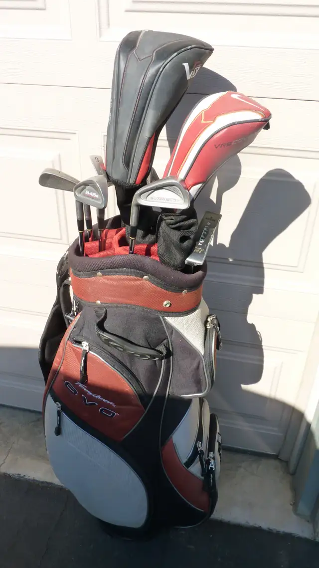 Men Left Golf Clubs