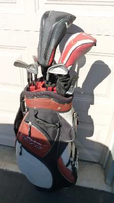 Men Left Golf Clubs