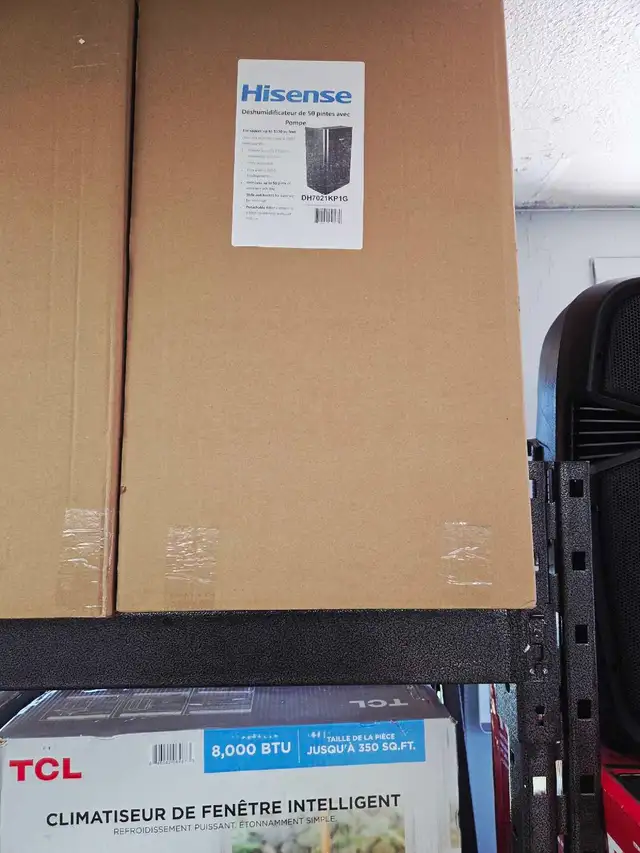 Déshumidificateur Hisense 50 pintes