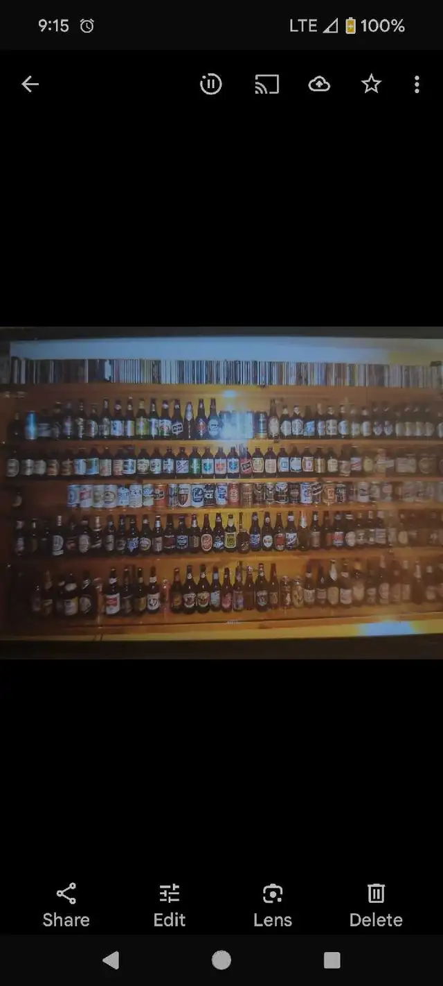 Beer Collection & Display Case