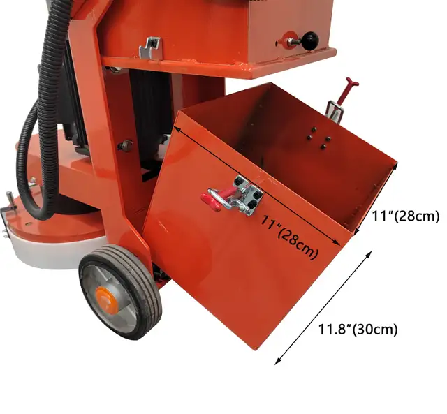 Cement Ground Concrete Floor Grinder with Vacuum Fan 220V 238224 - Photo 7