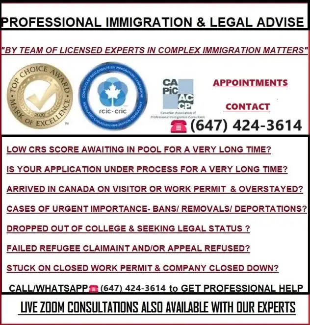 ✅LOW CRS ? No Status? PR Support | OINP-AIP-RCIP ✅(647) 696-8411 - Photo 3