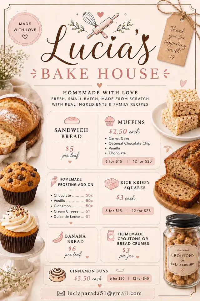 Lucia’s bake house
