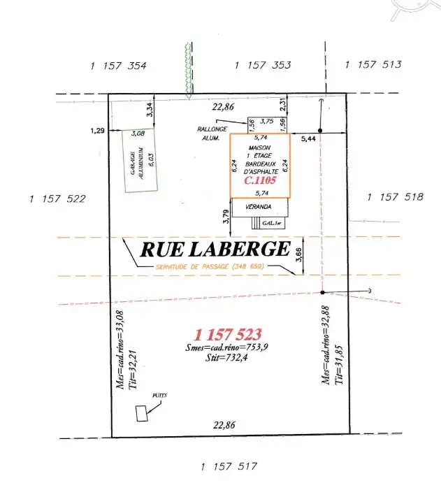 TERRAIN RÉSIDENTIEL À VENDRE LAVAL OPPORTUNITÉ UNIQUE  360000
