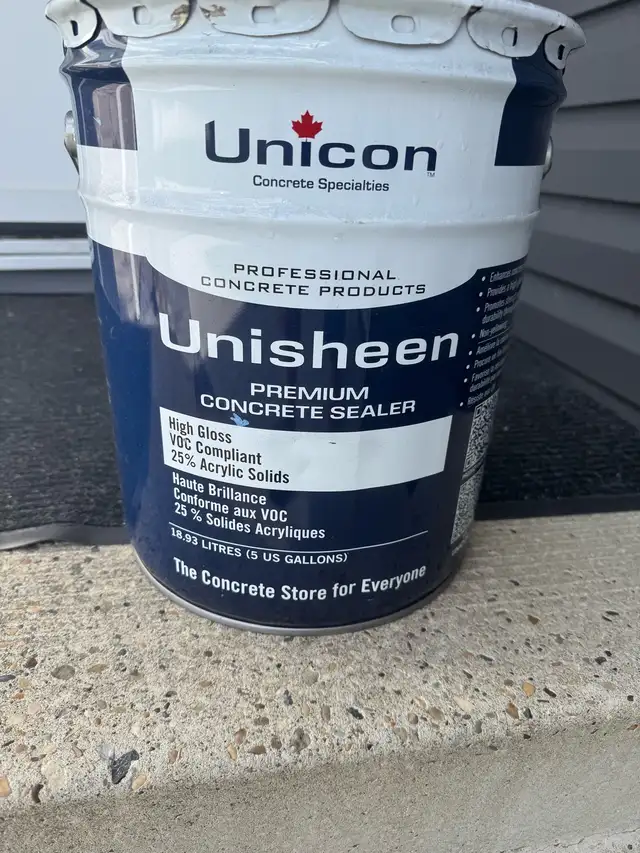 Concrete sealer