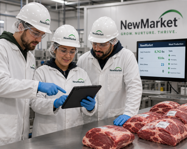 Meat Production Associate-Able to use iPad/Computer NewMarket