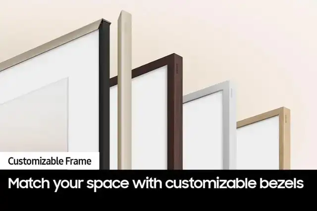 BRAND NEW SAMSUNG FRAME 65'/75'4K,UHD,HDR,240 MR,WIF,FRAME QLED - Photo 4