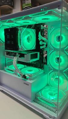 PC GAMING i7-14700K RTX5060 8Go 32GB DDR4 1TB NVMe - NEUF, Blanc