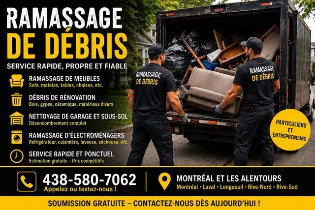 Ramassage de débris