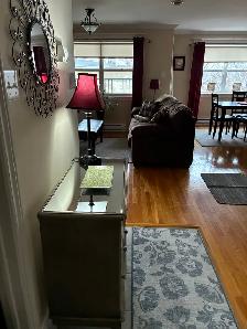 DOWNTOWN 2 BEDRM FURNISHED CONDO. HEAT, CABLE, INTERNET INCL.