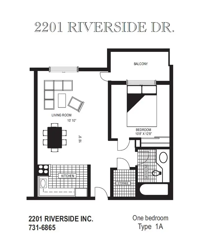 1 Bedroom Apartment