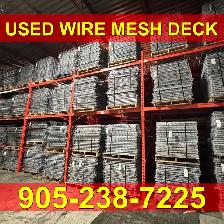 Used wire mesh deck for pallet rack - 36", 42", 44" and 48" deep - Photo 2