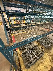 Used wire mesh deck for pallet rack - 36", 42", 44" and 48" deep - Photo 3
