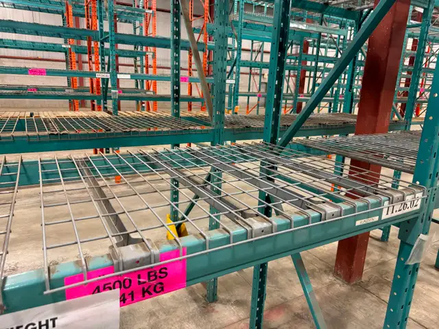 Used wire mesh deck for pallet rack - 36", 42", 44" and 48" deep - Photo 4