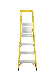 Brand New Scotsman 1A Fiberglass Podium Platform Ladders 300lb