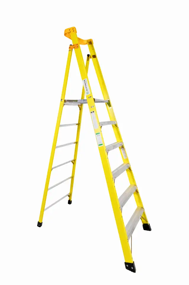 Brand New Scotsman 1A Fiberglass Podium Platform Ladders 300lb - Photo 5
