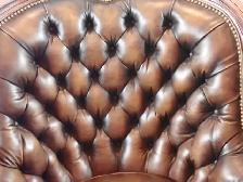 Natural Leather Balfour Tufted Chair - Photo 3