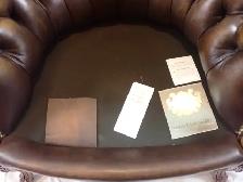 Natural Leather Balfour Tufted Chair - Photo 5