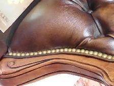 Natural Leather Balfour Tufted Chair - Photo 8