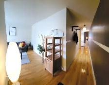 Exceptionnel ! Logement 3 1/2 meublé face au parc – Métro à 5'