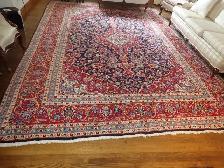 Vintage Persian/Kashan Area Rug