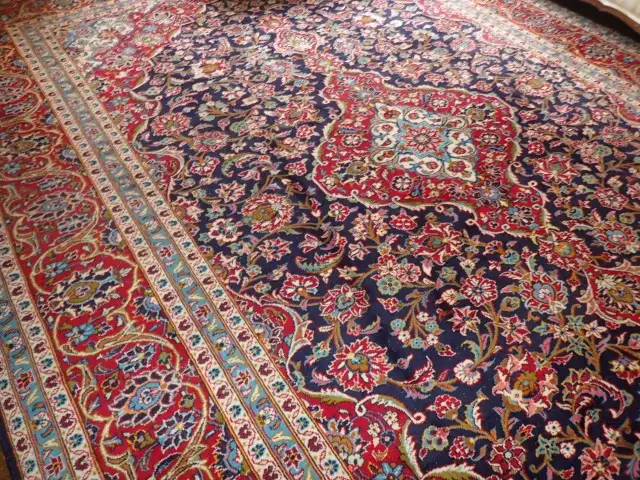 Vintage Persian/Kashan Area Rug - Photo 4