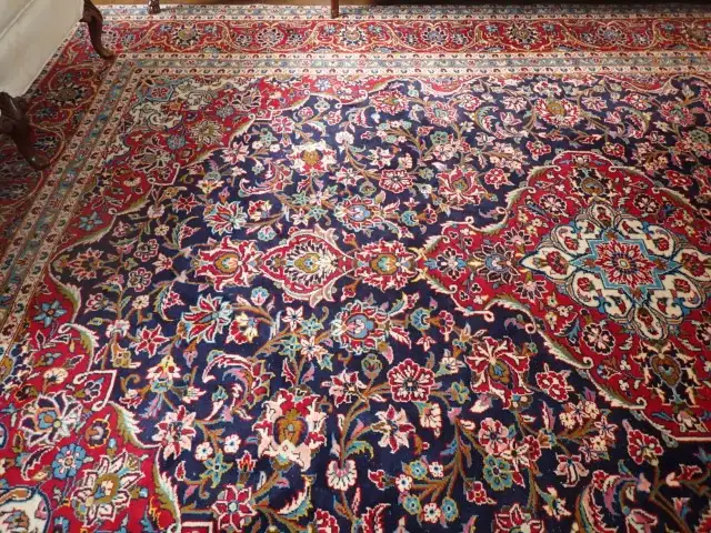 Vintage Persian/Kashan Area Rug - Photo 6