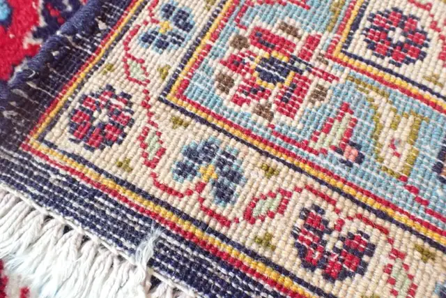 Vintage Persian/Kashan Area Rug - Photo 9