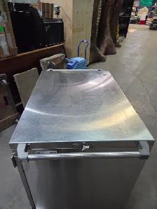Stainless Steel Rolling Utility Cabinet - Photo 2