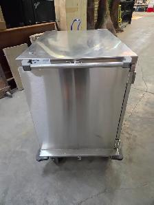 Stainless Steel Rolling Utility Cabinet - Photo 5