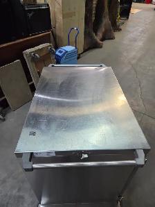 Stainless Steel Rolling Utility Cabinet - Photo 6