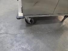 Stainless Steel Rolling Utility Cabinet - Photo 9