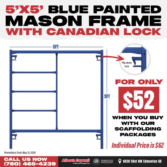 5'x5' Scaffolding Frame for only $52