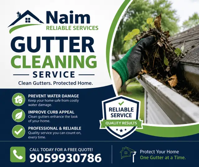 Gutter cleaning
